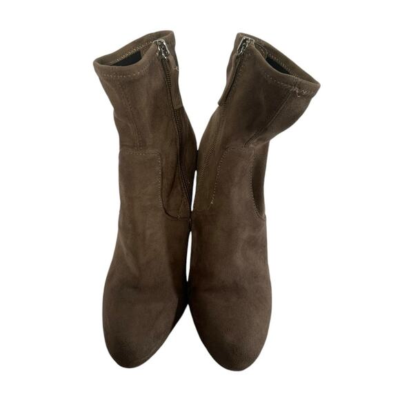 Steve Madden Edit Dark Taupe Suede Ankle Boots US 6 - Picture 2 of 6